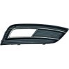 GRILLE DE PARE CHOCS RE. AUDI A4. 11 15      MIT CHROMLEISTE