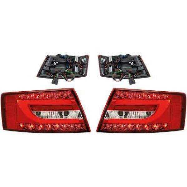 ENSEMBLE DE FEUX ARRIÃˆRE DESIGN A6. 04 08        NUR LIMOUSINE