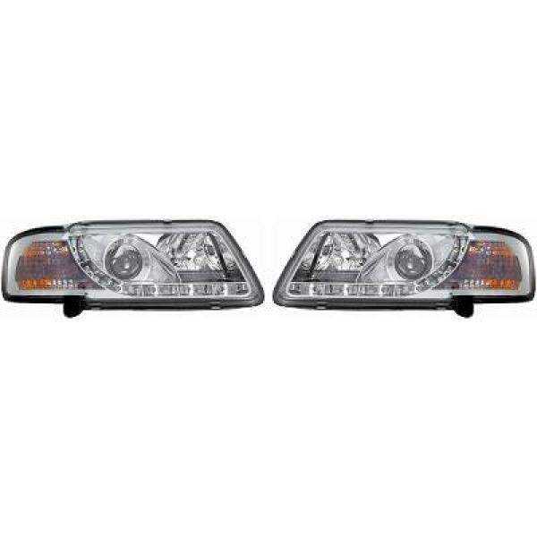 ENSEMBLE DE PHARES DESIGN A3. 96 99       KLARGLAS/CHROM