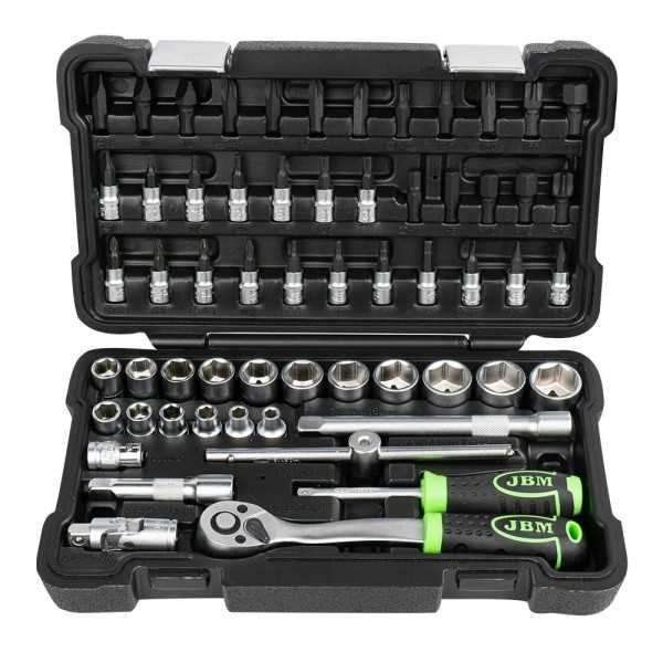 COFFRET DE DOUILLES 3 8 DE 59 PIÃˆCES 6 PANS ZINGUÃ‰