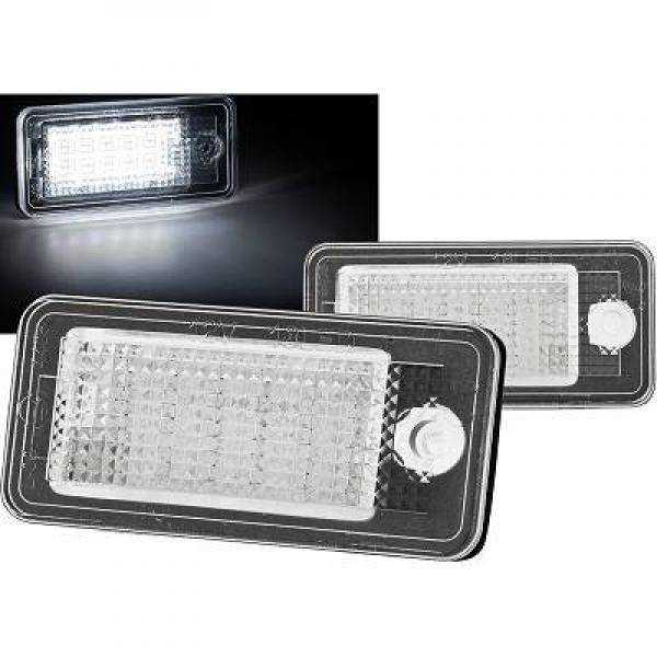 FEU DE PLAQUE D IMMATRICULATION AUDI. LED