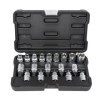 COFFRET DOUILLES TORX ET EMBOUTS 1 2 19 PIÃˆCES