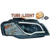 SET PROJECTEUR DESIGN AUDI A3. 03 08     KLARGLAS/SCHWARZ