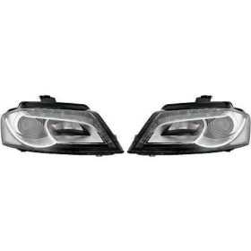 Phares LED DRL pour Audi A3 8P 8P1 8PA (2009-2012) feux de jour Design lifting noir