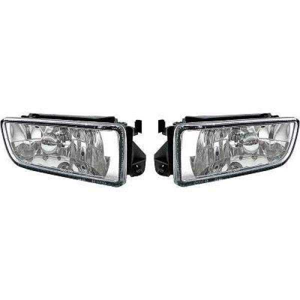 ENSEMBLE DE FEUX ANTIBROUILLARD DESIGN E36. 91 99       KLARGLAS/CHROM