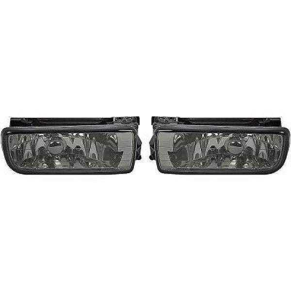 ENSEMBLE DE FEUX ANTIBROUILLARD DESIGN E36. 90 99     KLARGLAS/SCHWARZ