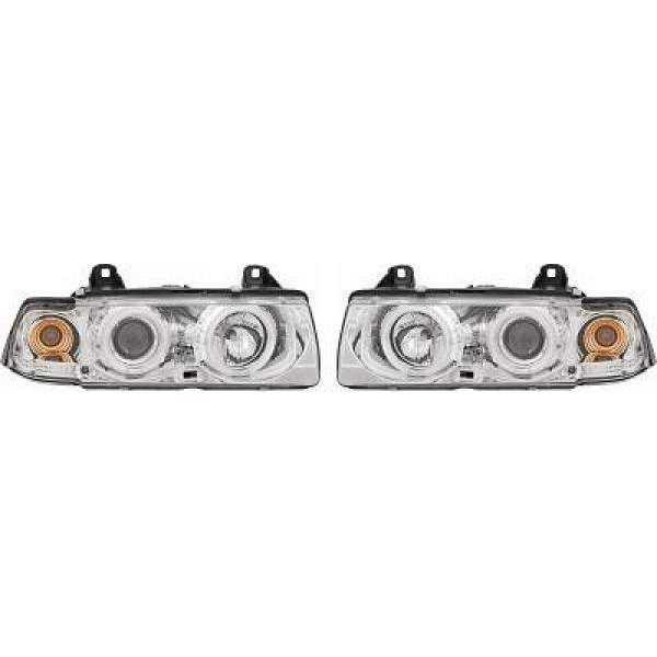 ENSEMBLE DE PHARES DESIGN E36. 90 99         KLARGL/CHROM