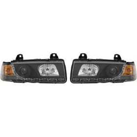 ENSEMBLE DE PHARES DESIGN E36. 90 99      KLARGL./SCHWARZ