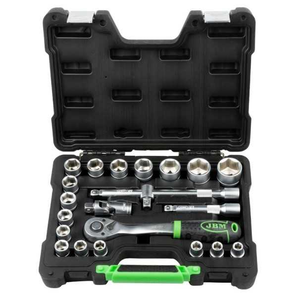 COFFRET D OUTILS 22 PIÃˆCES DOUILLES HEXAGONALES 1 2 ZINGUÃ‰ES