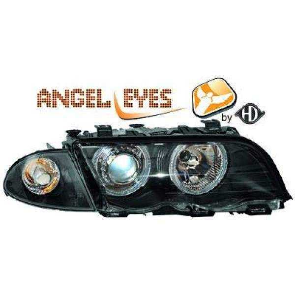 ENSEMBLE DE PHARES DESIGN E46. 98 01 4 TÃœR/KLARGL/SCHWARZ