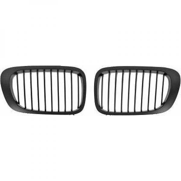 ENSEMBLE DE GRILLES DESIGN E46. 99 02              SCHWARZ
