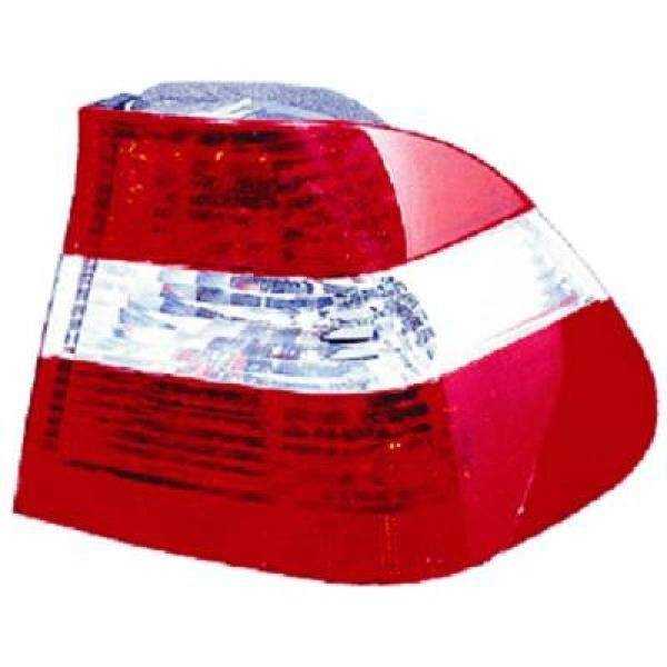 FEU ARRIERE DROIT. EXTERIEUR E46. 01 05        WEIÃŸ ROT LIM.