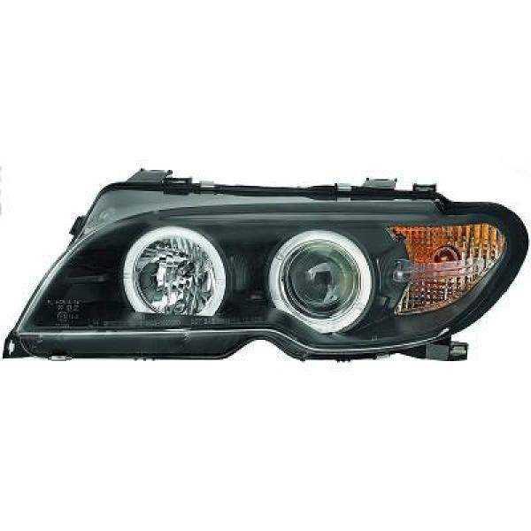 ENSEMBLE DE PHARES DESIGN E46. 03        KLARGLAS/SCHWARZ