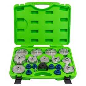 JEU DE CLÃ‰S POUR FILTRES Ã€ HUILE EN ALUMINIUM 19 PIÃˆCES