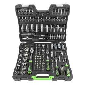 COFFRET Ã€ OUTILS 179 PIÃˆCES 6 PANS - CHROME