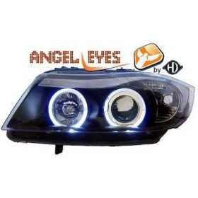 ENSEMBLE DE PHARES DESIGN E90. 05 08     KLARGLAS/SCHWARZ