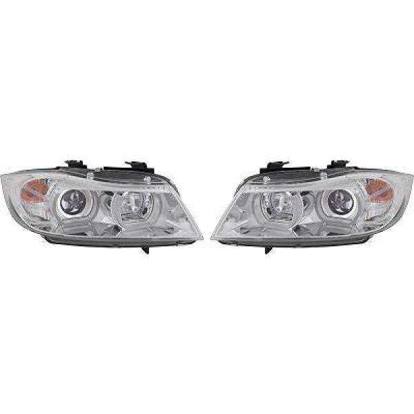 ENSEMBLE DE PHARES DESIGN E90. 05 08         KLARGL/CHROM