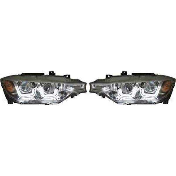 ENSEMBLE DE PHARES DESIGN F30. 11 06.15  KLARGLAS/SCHWARZ