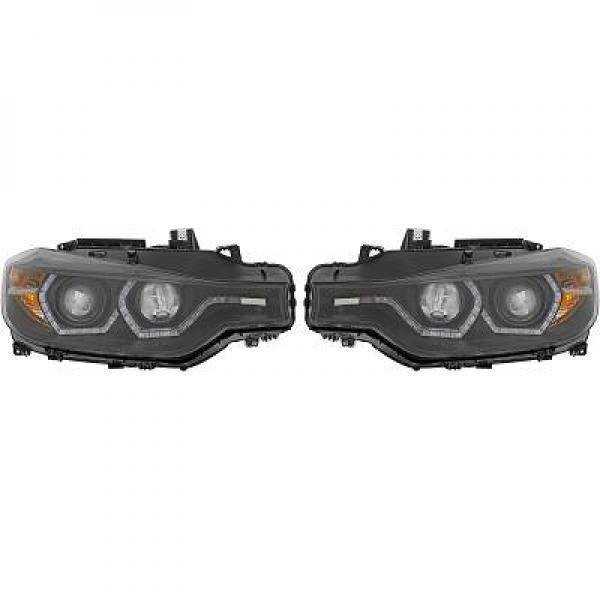 ENSEMBLE DE PHARES DESIGN F30. 15 18        KLAR/SCHWARZ