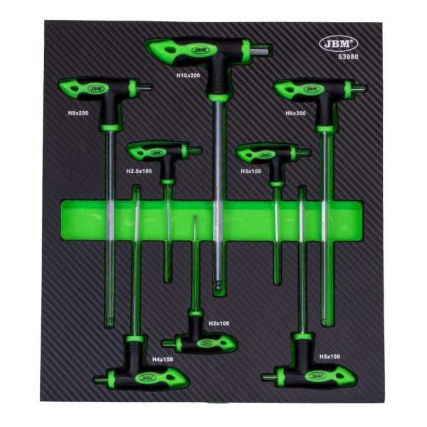 COFFRET DE 8 CLÃ‰S 6 PANS POIGNOTÃ‰E