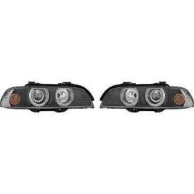 ENSEMBLE DE PHARES DESIGN E39. 00 03        XENON/SCHWARZ