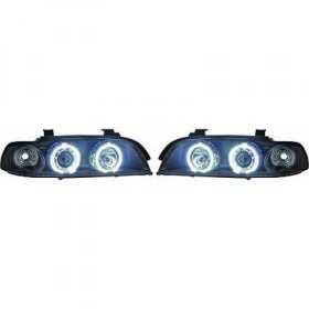 ENSEMBLE DE PHARES BMW E39. 95 00  H1+H1+MOTOR FÃœR LWR