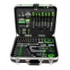 COFFRET D OUTILS DE 135 PIÃˆCES AVEC DOUILLES HEXAGONALES ZINGUÃ‰ES