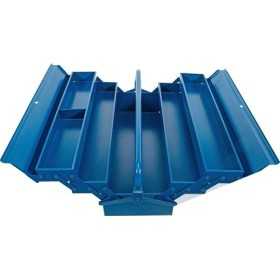 Caisse Ã¡ outils mÃ©tallique vide 530 x 200 x 200 mm 5 compartiments