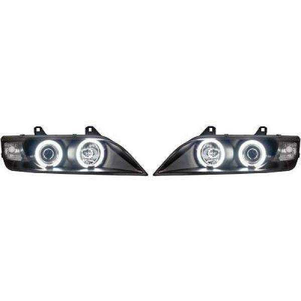 ENSEMBLE DE PHARES DESIGN Z3. 96 02        H1+H1 FÃœR LWR