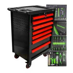 SERVANTE D OUTILS 7 TIROIRS - ROUGE