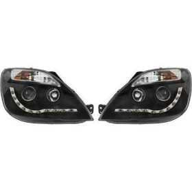 ENSEMBLE DE PHARES DESIGN FIESTA 02 05     KLARGLAS SCHWARZ