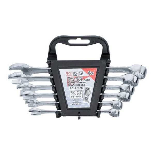 Jeu de clÃ©s mixtes en pouce 3/8" 11/16" 6 piÃ¨ces