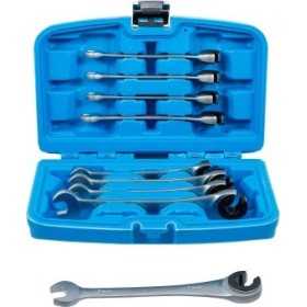 Jeu de clÃ©s mixtes Ã  cliquet ouvertes 8 17 mm 9 piÃ¨ces