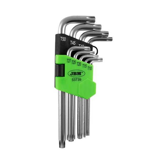 JEU DE 9 BUSES TORX LONGUES