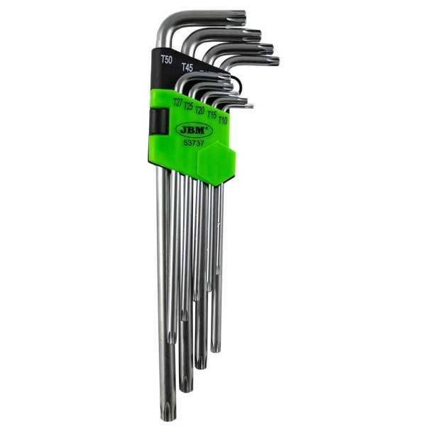 JEU DE 9 BUSES TORX EXTRA LONGUES