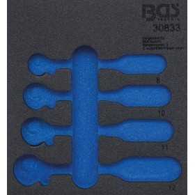 Insert de servante d'atelier 1/6 : Insert de servante d'atelier 1/6 vide pour art 30833