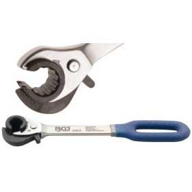 ClÃ© Ã  tuyauter Ã  cliquet ouverte 9 mm