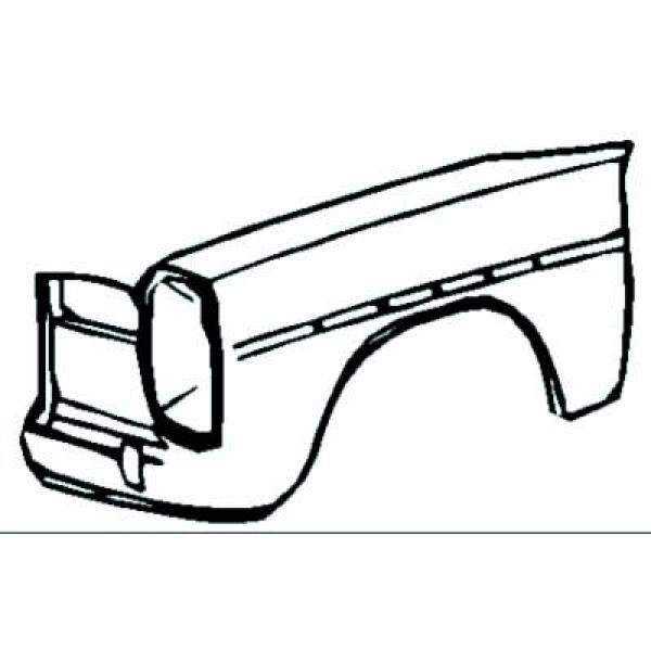 Aile DROIT W114. 68 73          AUCH COUPE`