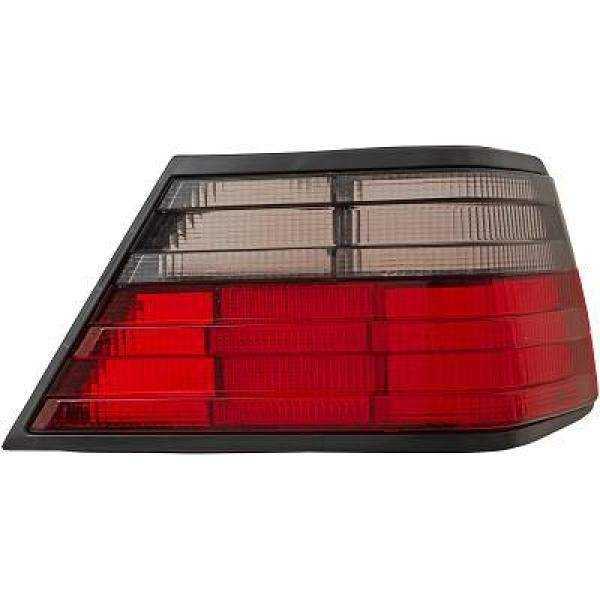 VERRE DE FEU ARRIERE RE. W124. 85 95             GRAU ROT
