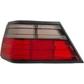 VERRE DE FEU ARRIERE LI. W124. 85 95             GRAU ROT