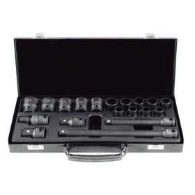 JEU 19 PIECES Ã€ CHOC DE 1 2 AVEC 14 DOUILLES 12 PANS REDUCTEURS