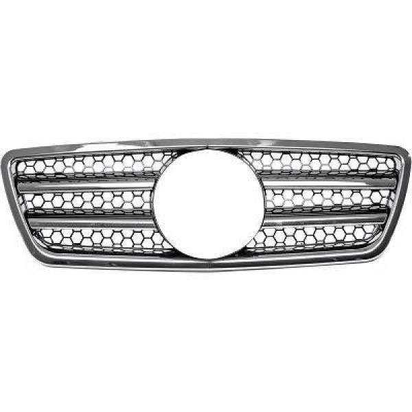 GRILLE MERCEDES W210. 99 02          SPORT OPTIK