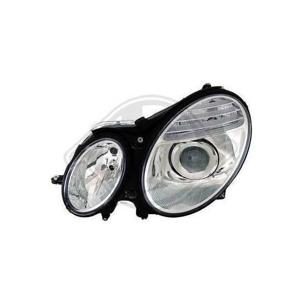 ENSEMBLE DE PHARES DESIGN W211. 02 06       FACELIFT OPTIK