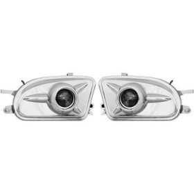 JEU DE FEUX ANTIBROUILLARD W210. 99 02 PROJEKTORLINSE CHROM