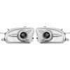 JEU DE FEUX ANTIBROUILLARD W210. 99 02 PROJEKTORLINSE CHROM