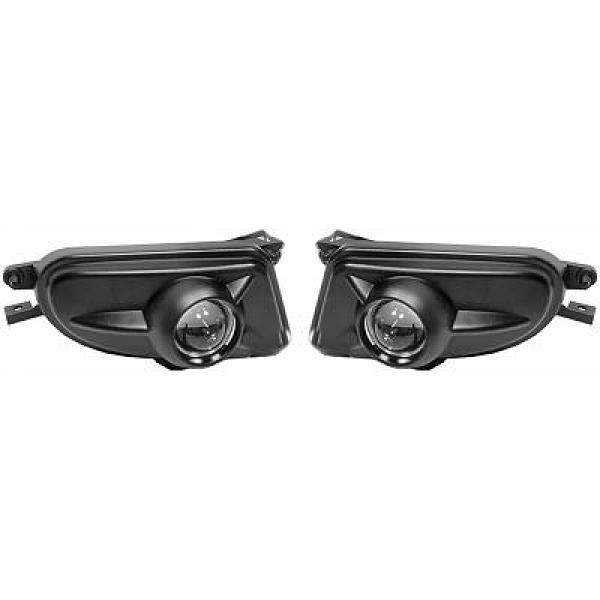 JEU DE FEUX ANTIBROUILLARD W210. 99 02   PROJEKTORL.SCHWARZ