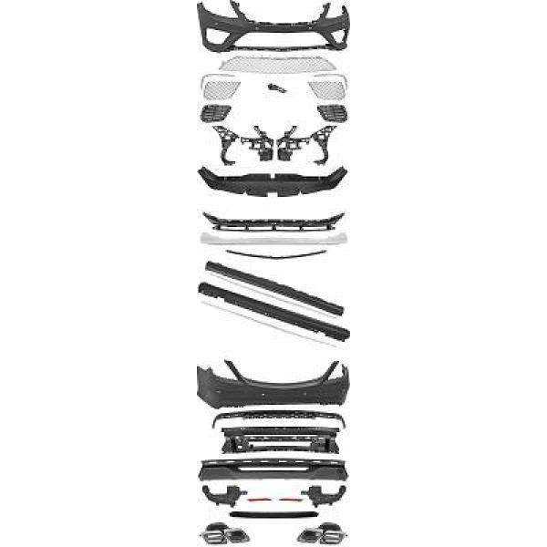 ENSEMBLE PARE CHOCS W222. 13      MIT ENDROHRBLENDEN