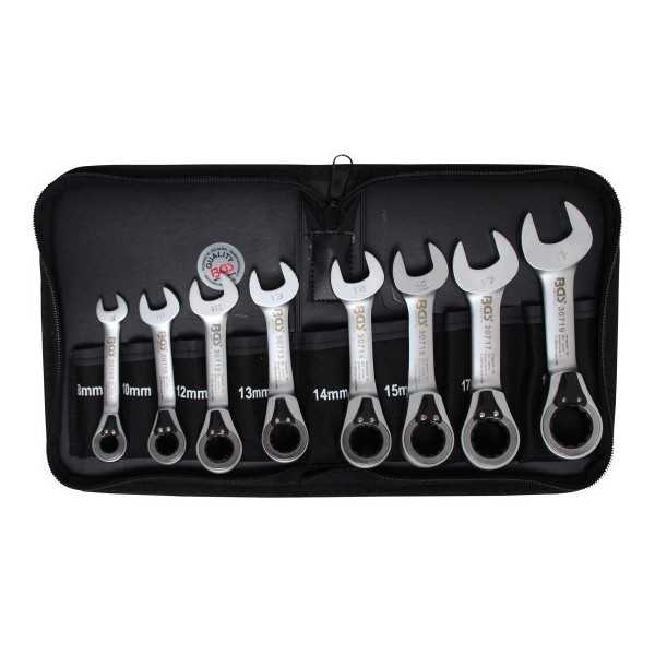 Jeu de clÃ©s mixtes Ã  cliquet rÃ©versibles 8 19 mm 8 piÃ¨ces