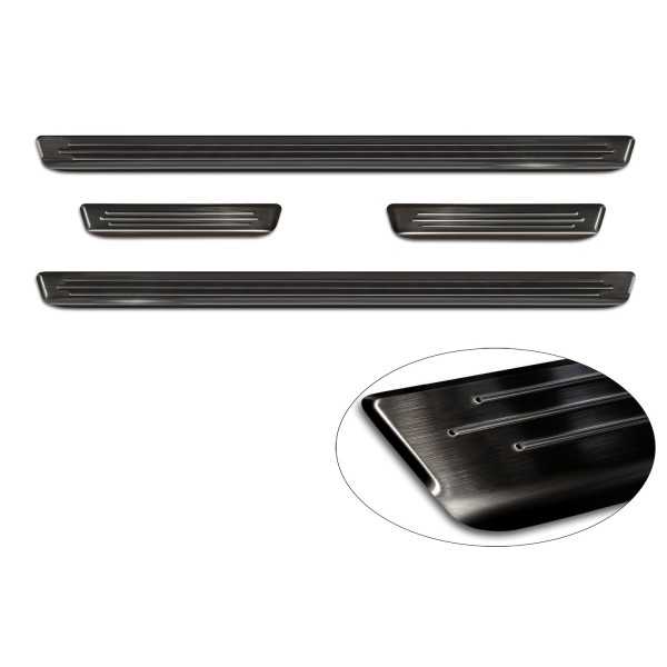 Seuil de portes noir pour FIAT 600 2023