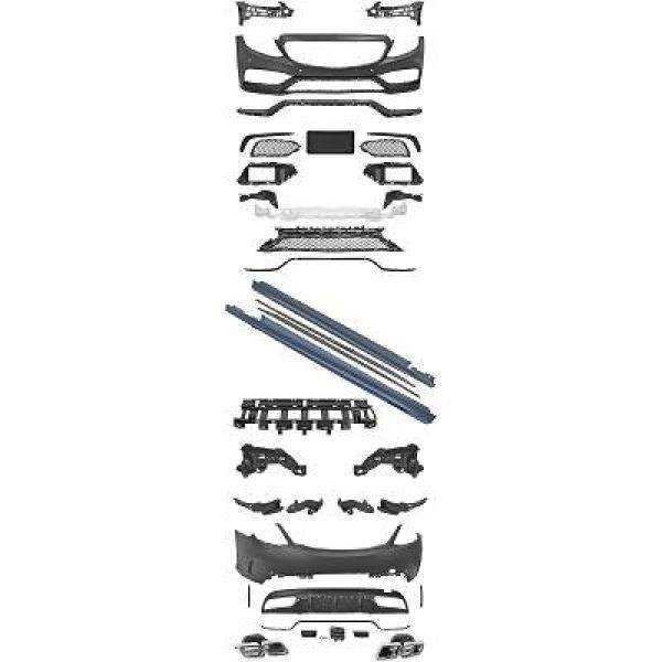 ENSEMBLE PARE CHOCS W205. 14 18             FÃœR PDC